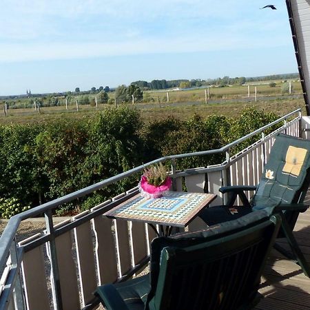 Ferienwohnung Rheinblick Bislich Wesel  Exteriör bild