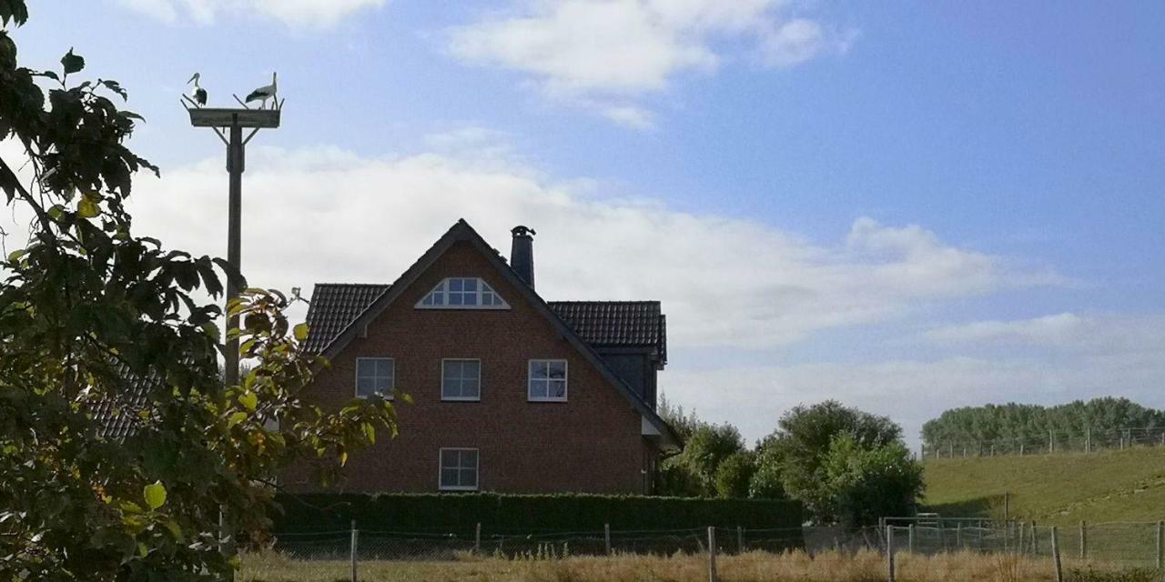 Ferienwohnung Rheinblick Bislich Wesel  Exteriör bild